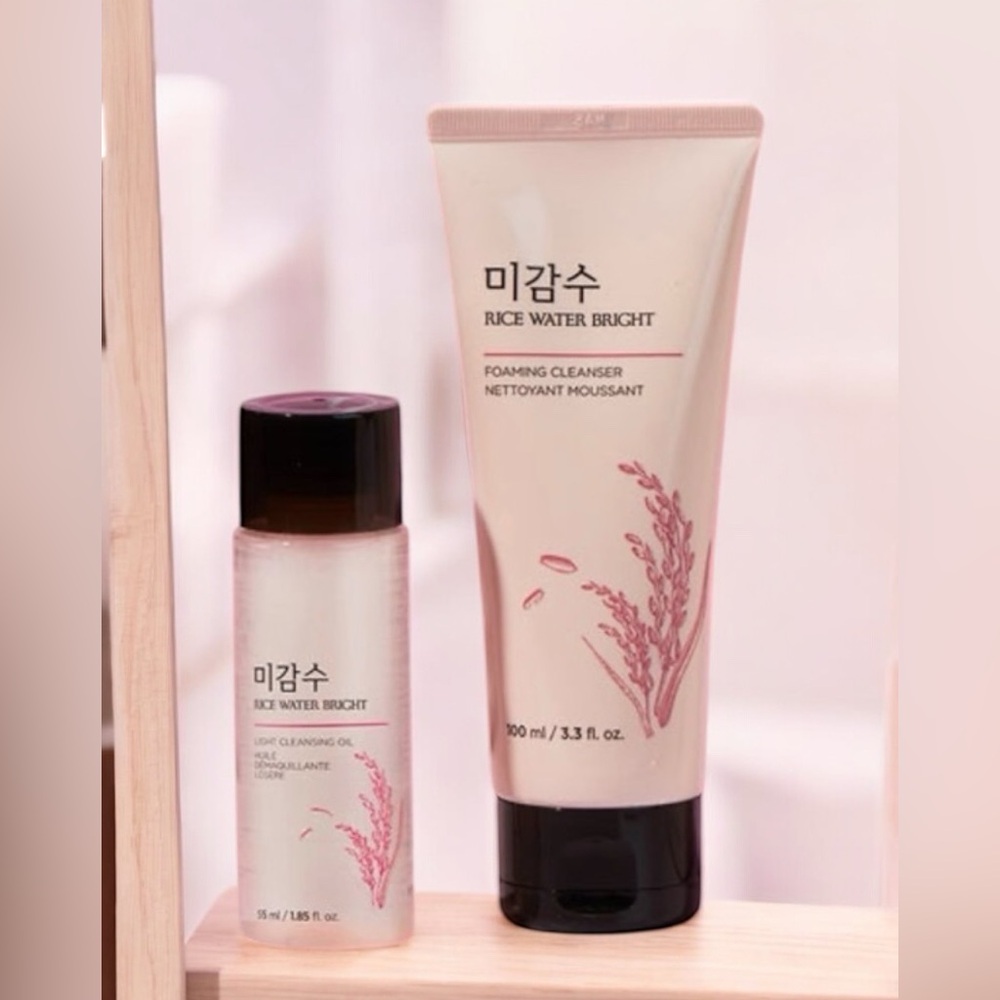 THE FACE SHOP Rice Water Bright Double Cleansing Duo